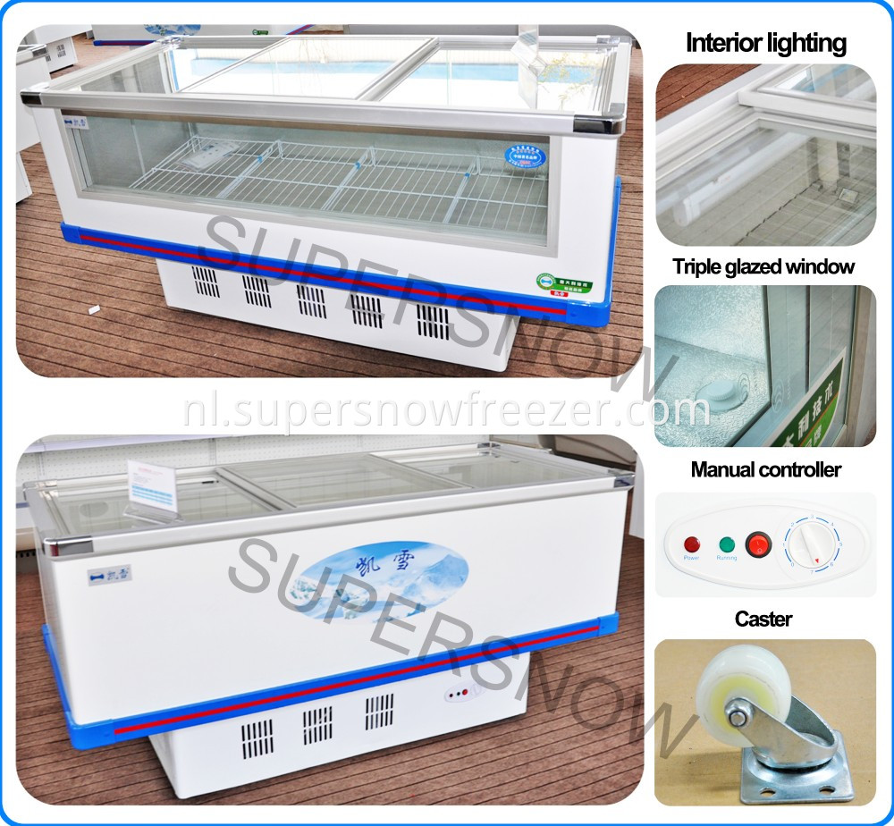 display freezer details 